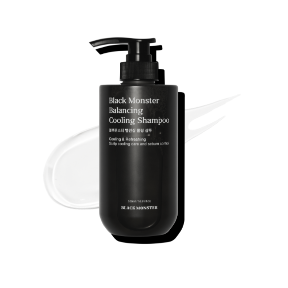 BLACK MONSTER Balancing Cooling Shampoo 500ml