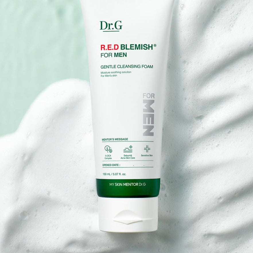 Dr.G Red Blemish For Men Gentle Cleansing Foam 150ml | Kool Seoul