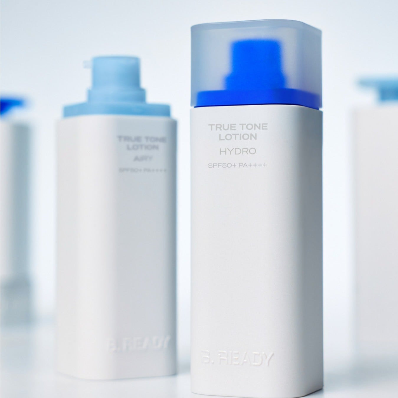 B.READY True Tone Lotion 2.0 40ml - Gentleman Korea product shot of white bottle with blue cap for men’s skincare