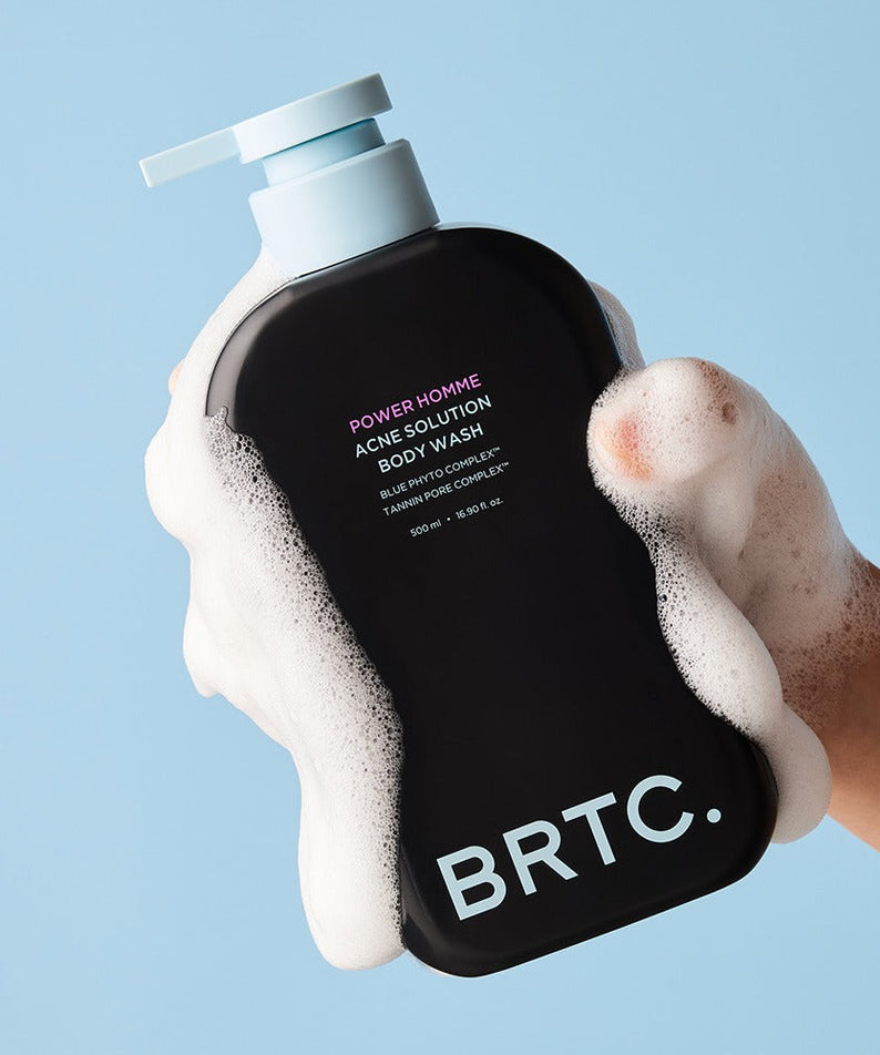 BRTC Power Homme Acne Solution Body Wash 500ml