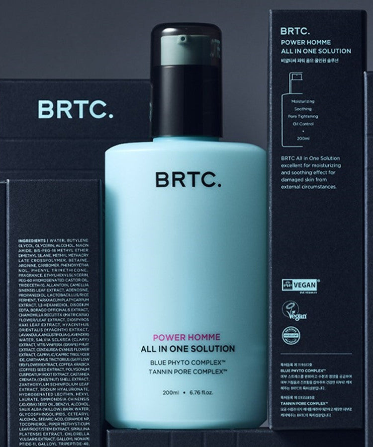 BRTC Power Homme All In One Solution 200ml | Kool Seoul