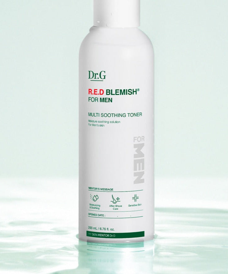 Dr.G Red Blemish For Men Multi Soothing Toner 200ml | Kool Seoul