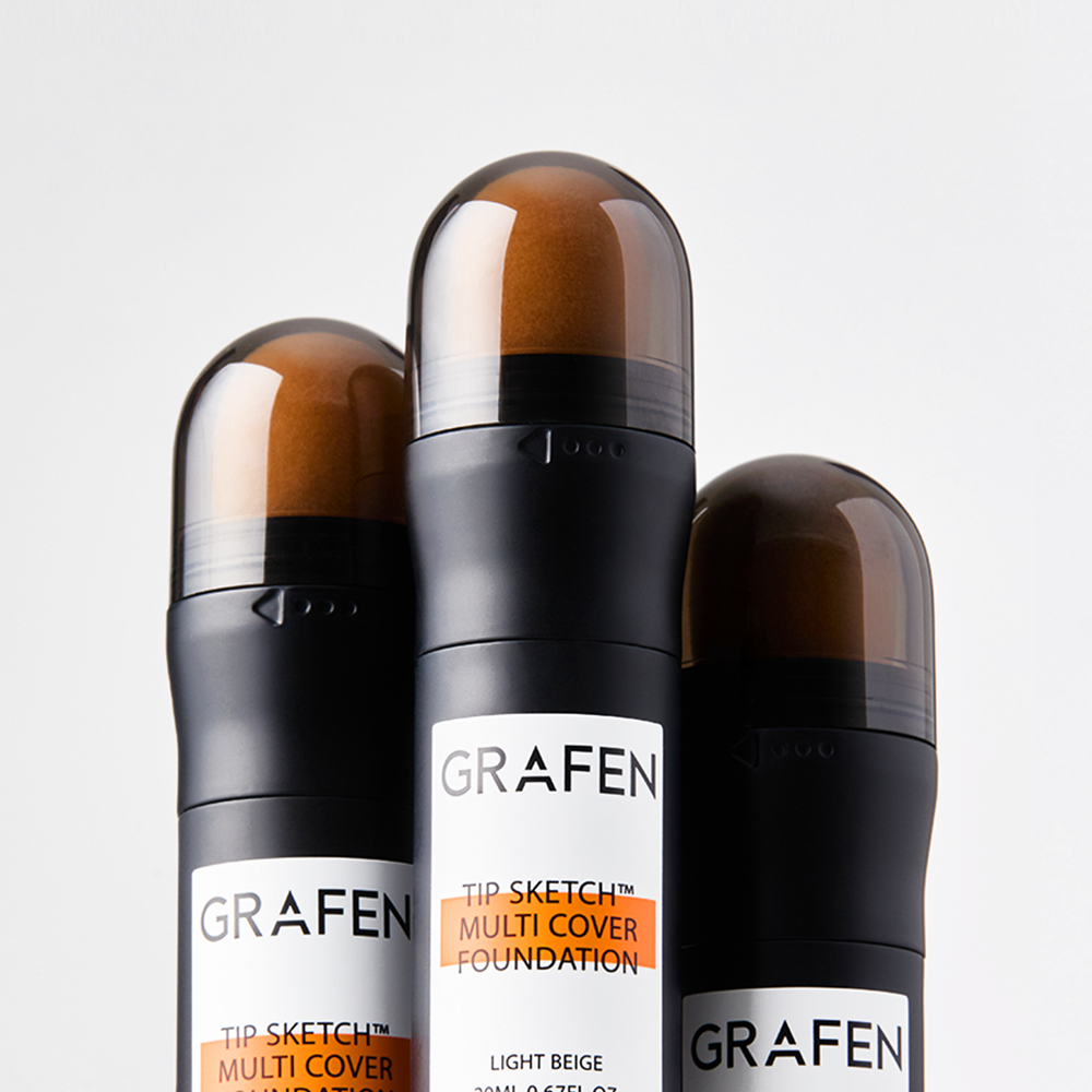 GRAFEN  Tip Sketch Multi-Cover Foundation 20ml