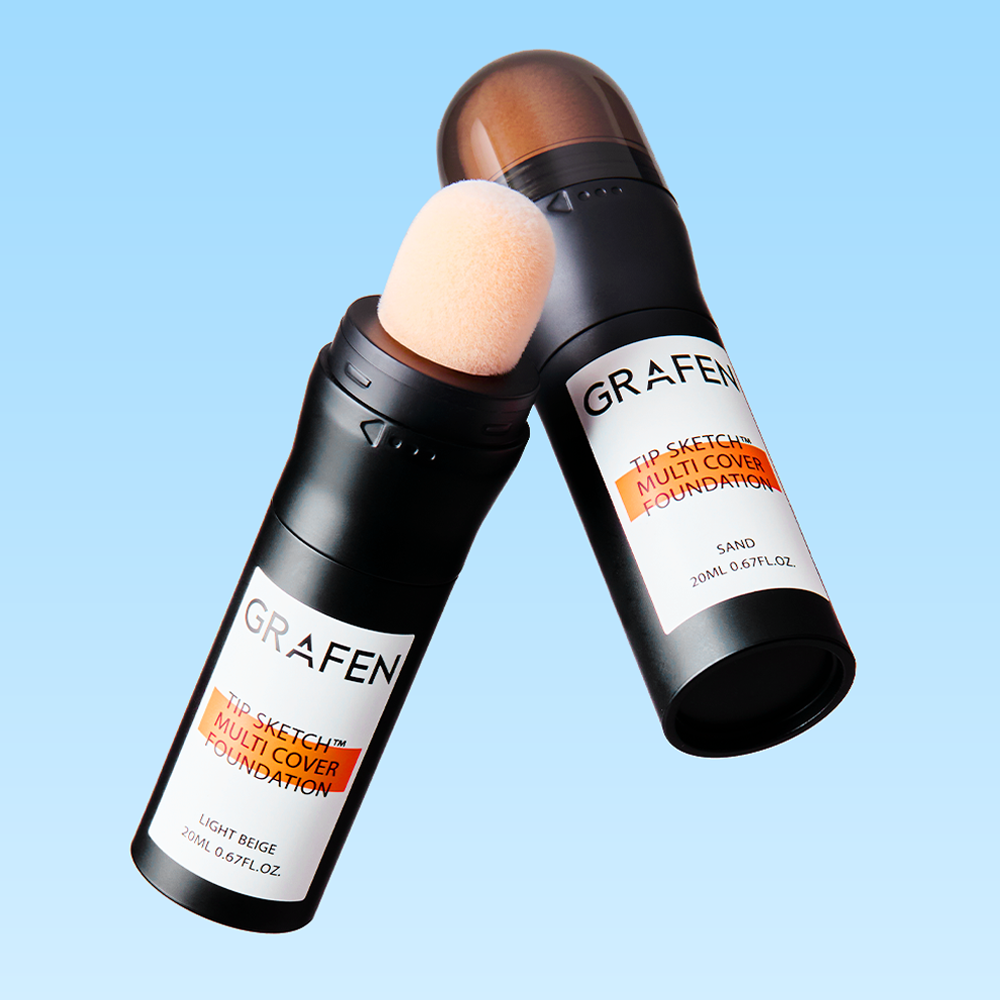 GRAFEN  Tip Sketch Multi-Cover Foundation 20ml