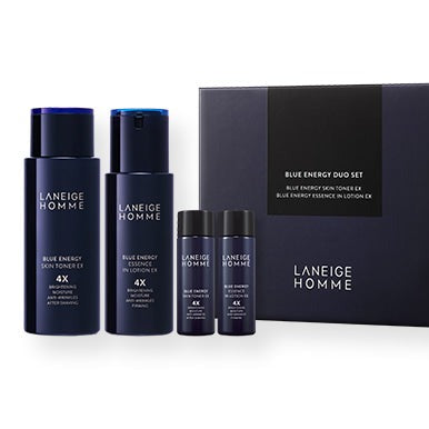 LANEIGE Homme Blue Energy Duo Set (Toner&Lotion) | Kool Seoul