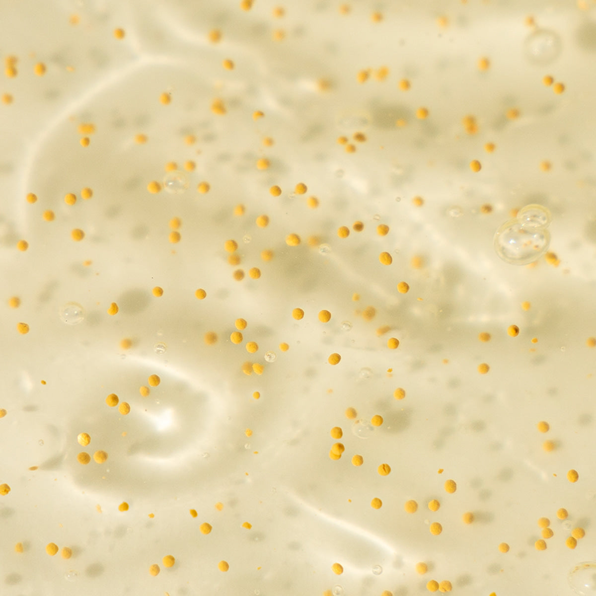 LAZY SOCIETY Vita Shaving Gel Bright 250ml clear gel texture with vitamin beads close-up for Gentleman Korea men's skincare