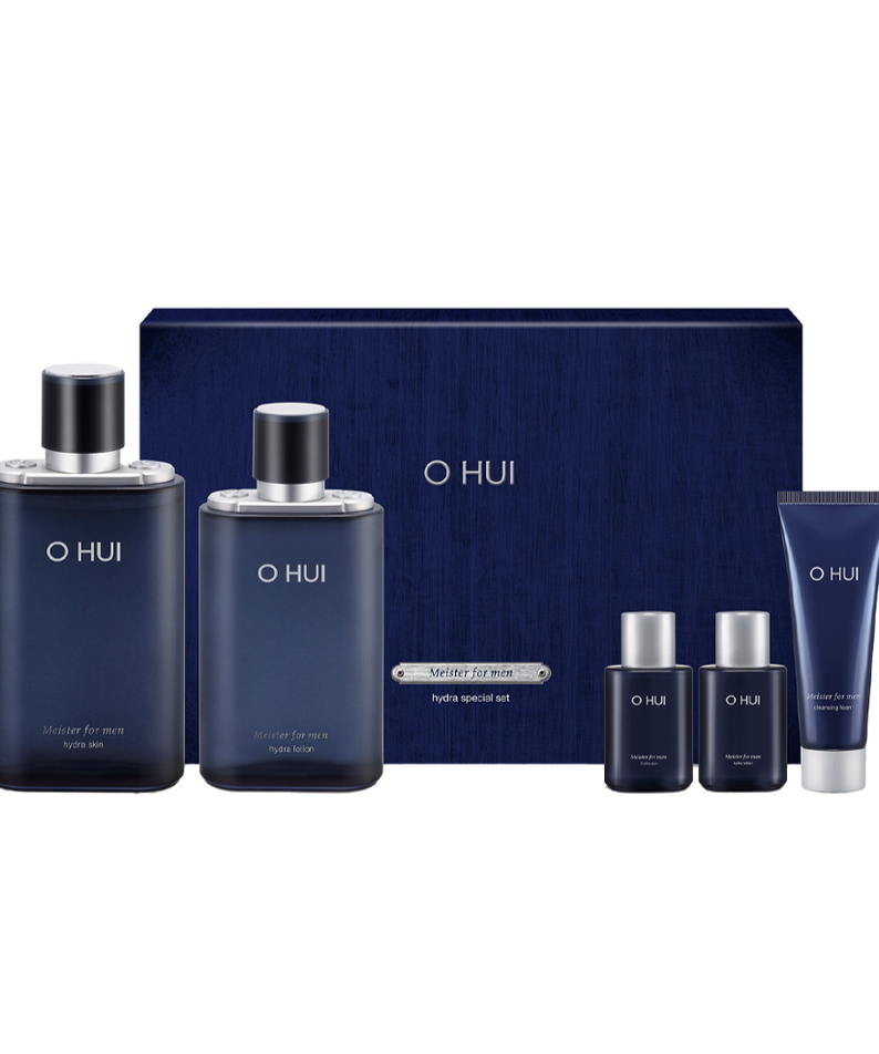 OHUI Meister For Men Hydra Set (Moisturizer, Lotion Cleansing Foam) | Kool Seoul