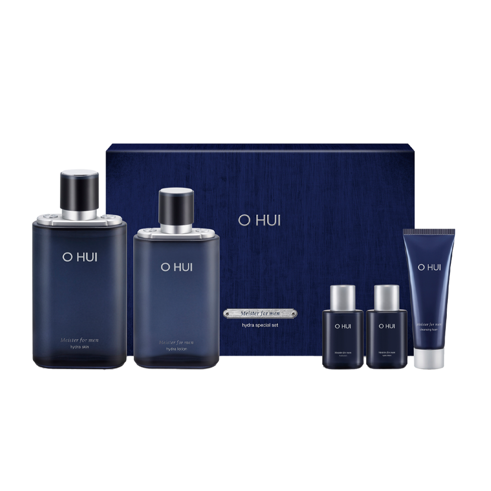 OHUI Meister For Men Hydra Set (Moisturizer, Lotion Cleansing Foam) | Kool Seoul