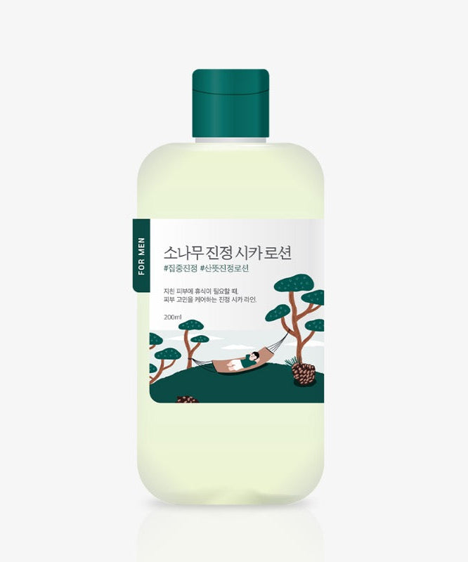 ROUNDLAB For Men Pine Calming Cica Lotion 200ml disponible sur Ma petite Coree, ton Eshop 100% K-beauty en direct de Seoul