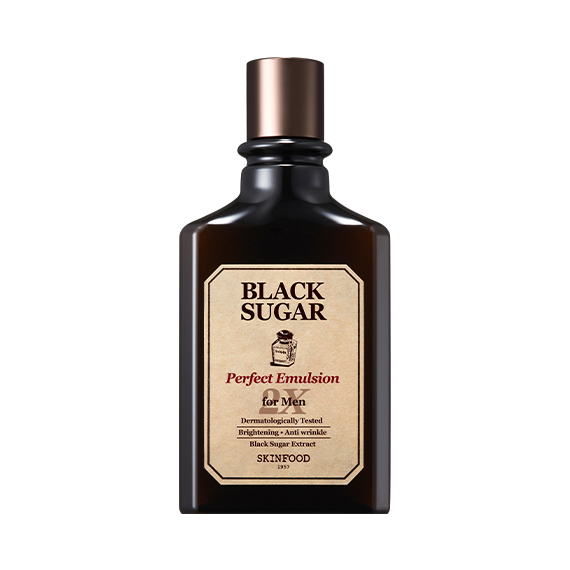SKINFOOD Black Sugar Perfect Emulsion 2X For Men 180ml | Kool Seoul