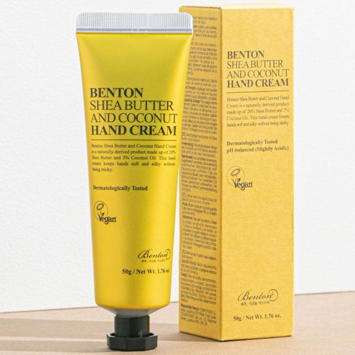 BENTON Shea Butter and Coconut Hand Cream 50ml | Kool Seoul